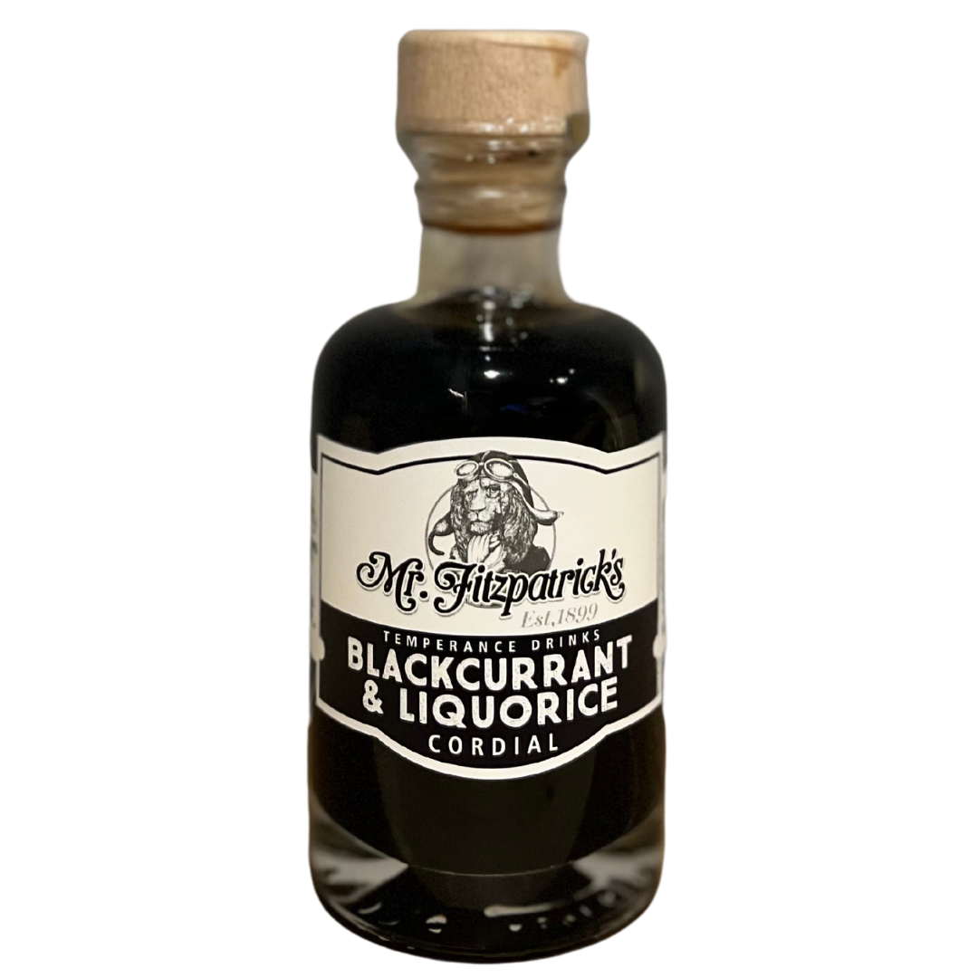 Mr Fitz Blackcurrant & Liquorice Cordial 100ml SINGLE