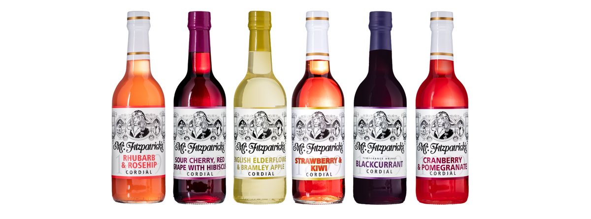Fruits & Flowers - 6 Bottle Variety Pack - Cordial
