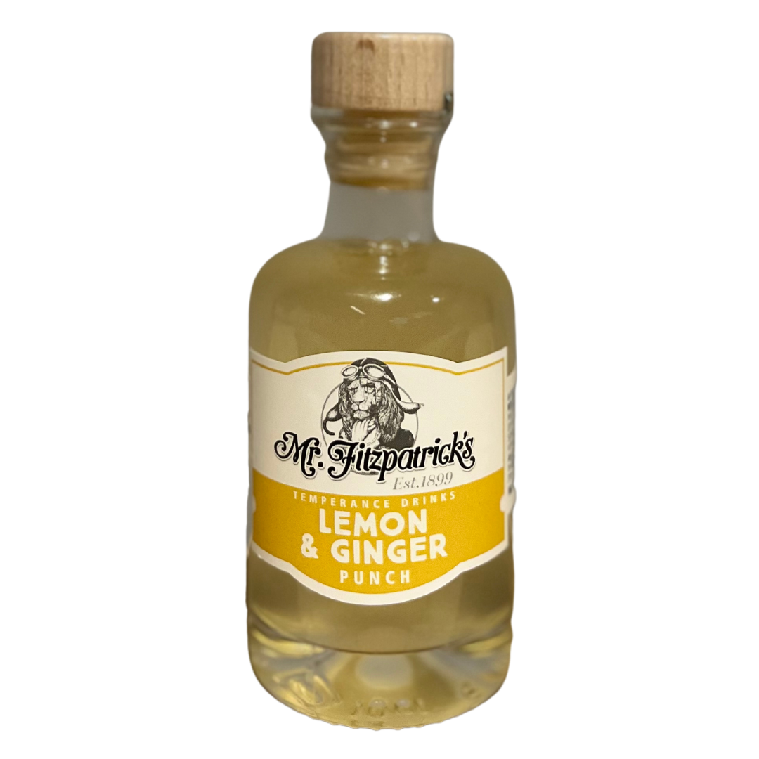 Mr Fitz Lemon & Ginger Cordial 100ml SINGLE