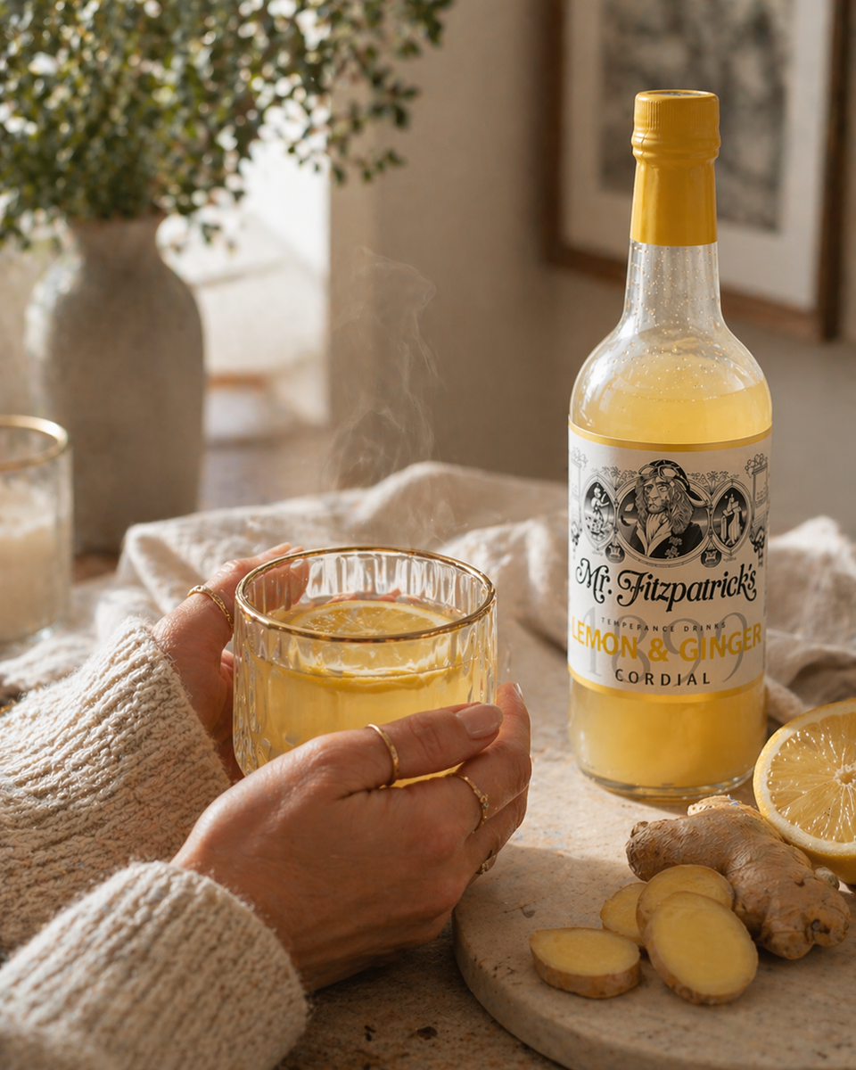 Mr Fitz Lemon & Ginger Cordial – Mr. Fitzpatrick's Cordials