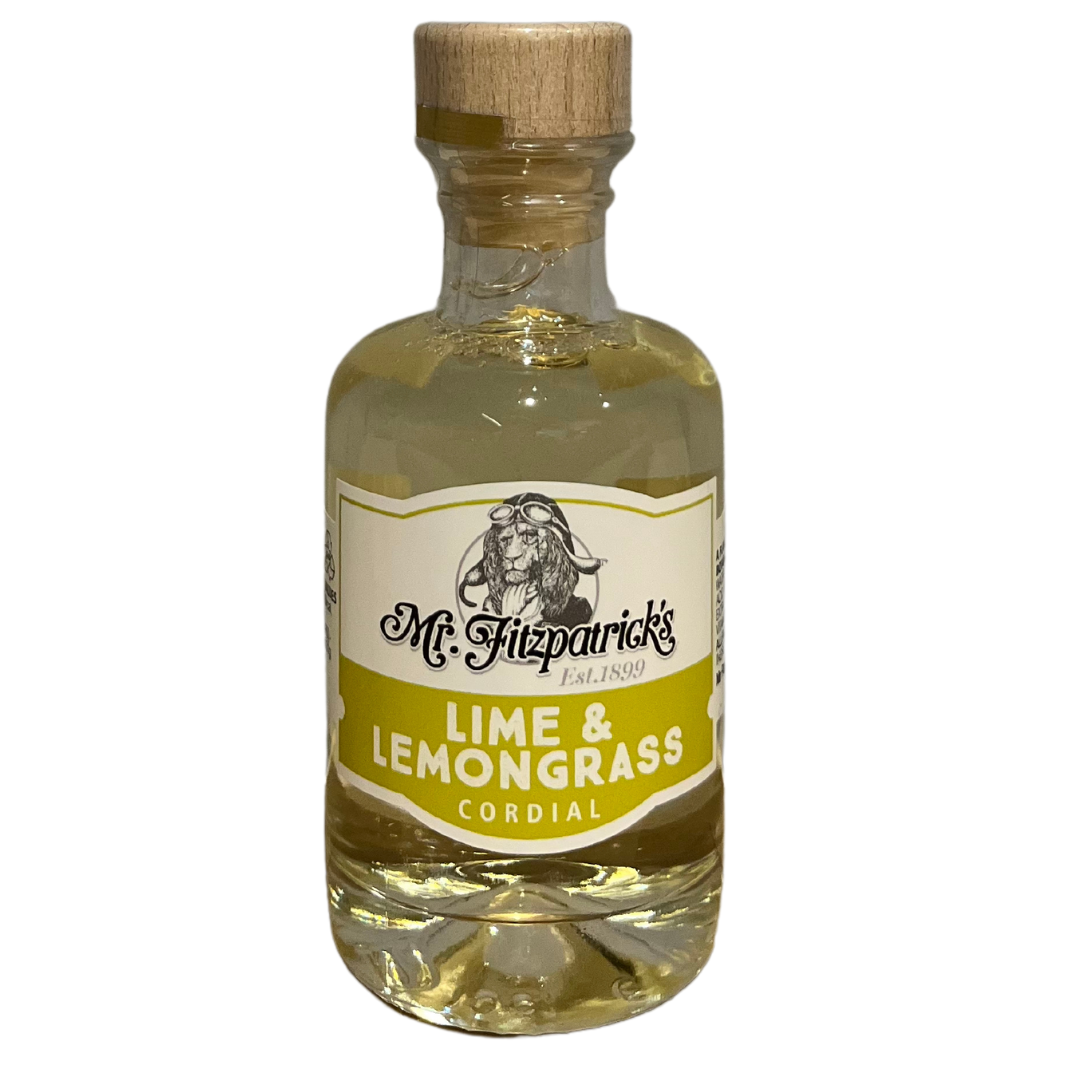 Mr Fitz Lime & Lemongrass Cordial 100ml SINGLE