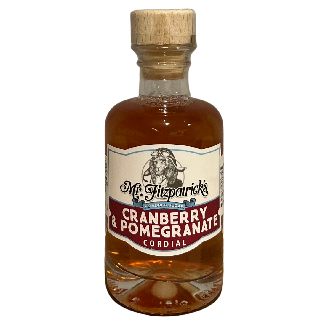 Mr Fitz Cranberry & Pomegranate No Added Sugar Cordial 100ml SINGLE