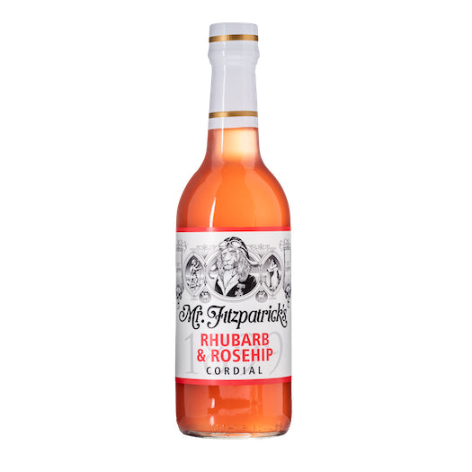 Mr Fitz Rhubarb & Rosehip Cordial