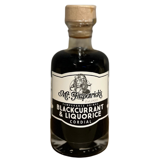 Mr Fitz Blackcurrant & Liquorice Cordial 100ml SINGLE