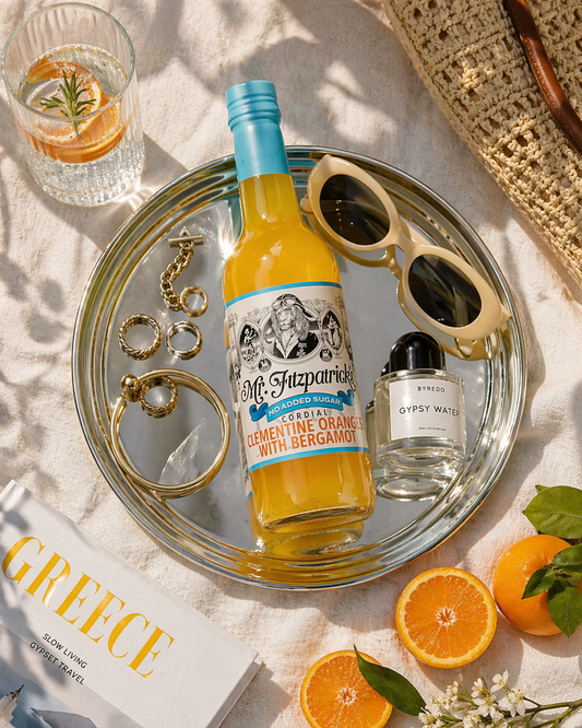 Mr Fitz Clementine, Orange & Bergamot No Added Sugar Cordial