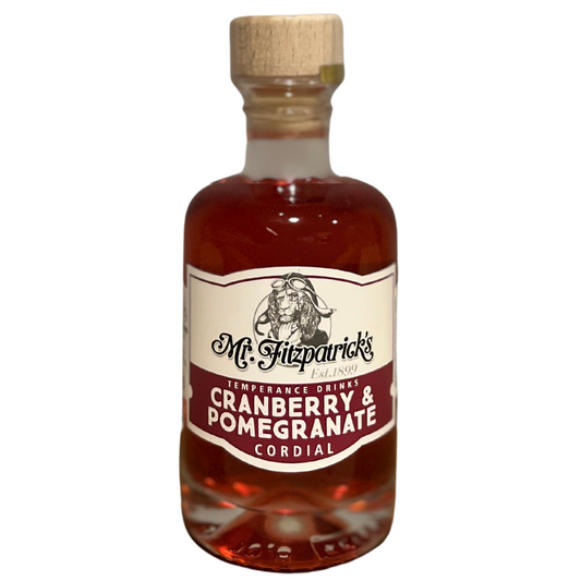 Mr Fitz Cranberry & Pomegranate Cordial 100ml SINGLE