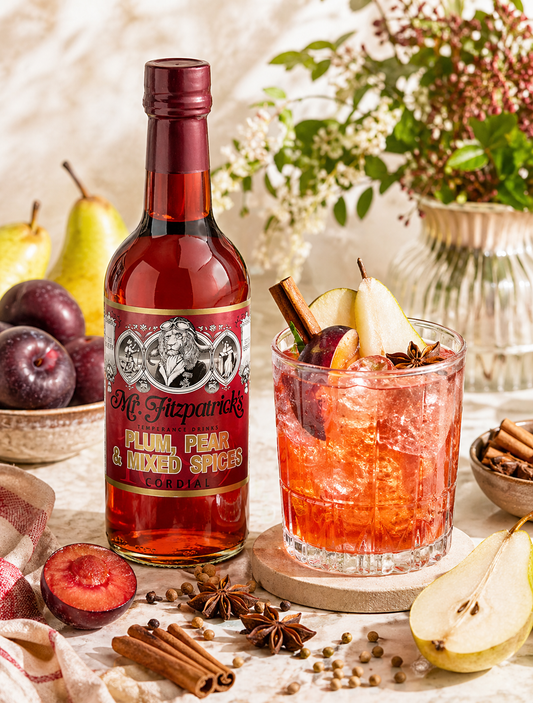 Mr Fitz Plum, Pear & Mixed Spices Cordial