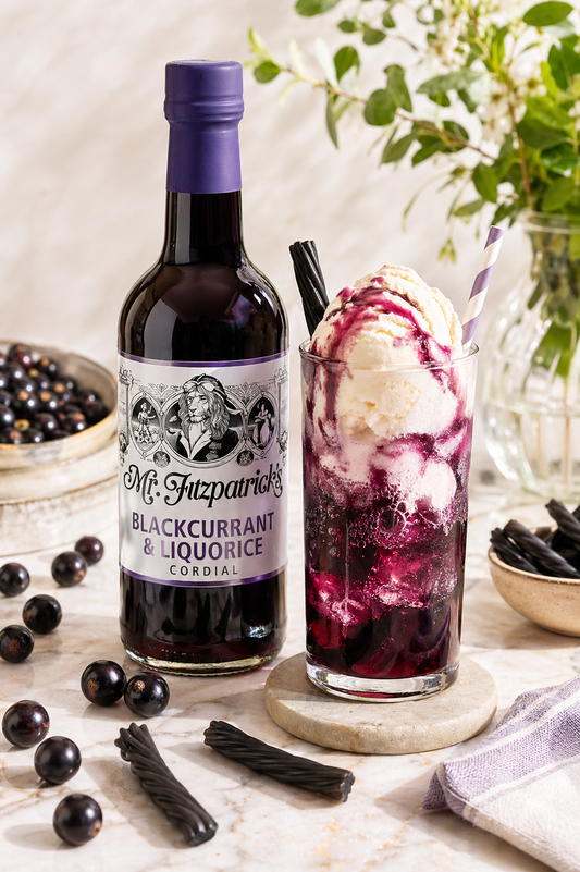 Mr Fitz Blackcurrant & Liquorice Cordial