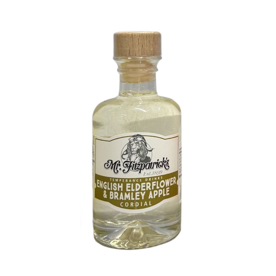 Mr Fitz Elderflower & Apple Cordial 100ml SINGLE