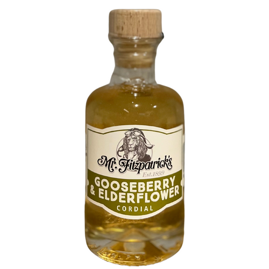 Mr Fitz Gooseberry & Elderflower Cordial 100ml SINGLE