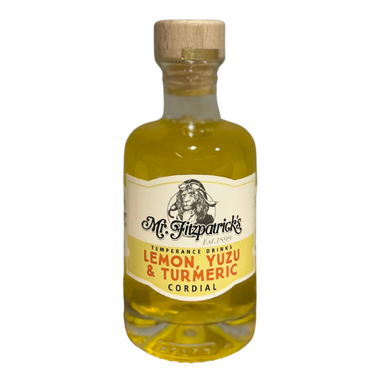 Mr Fitz Lemon, Yuzu & Turmeric Cordial 100ml SINGLE