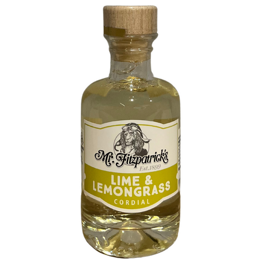 Mr Fitz Lime & Lemongrass Cordial 100ml SINGLE