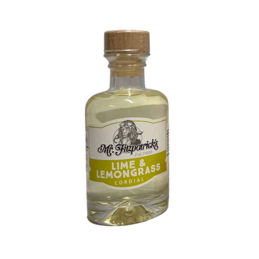 Mr Fitz Lime & Lemongrass Cordial 100ml SINGLE