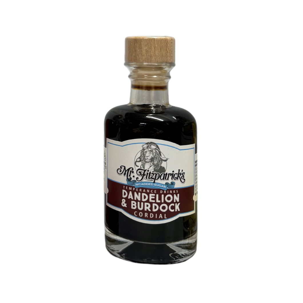 Mr Fitz Dandelion & Burdock No Added Sugar Cordial 100ml SINGLE