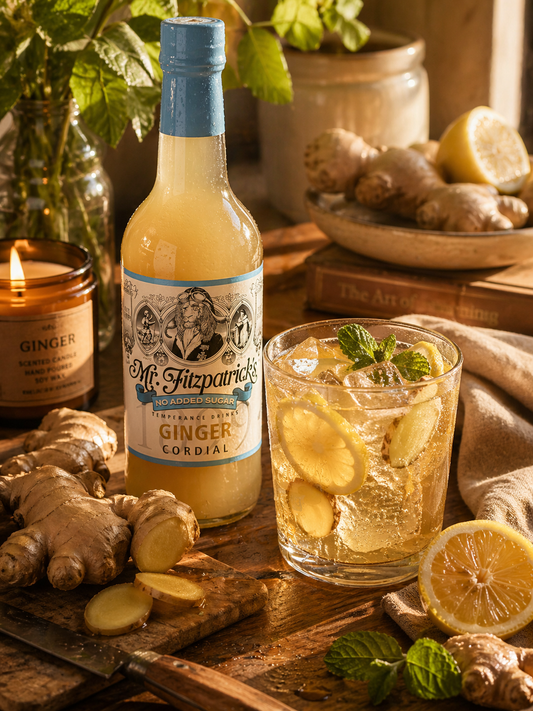 Mr Fitz Ginger - No added sugar cordial