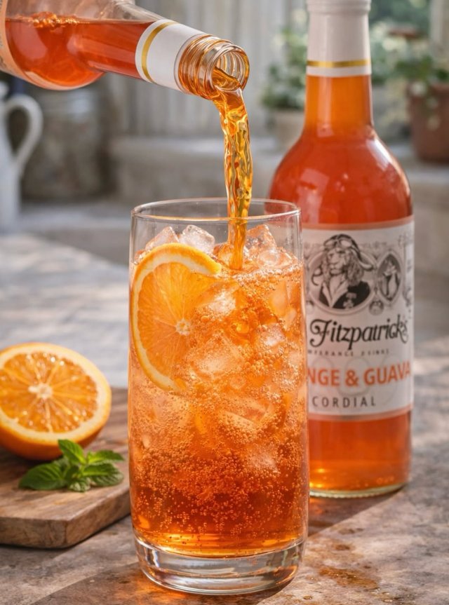 Mr Fitz Orange & Guava Cordial