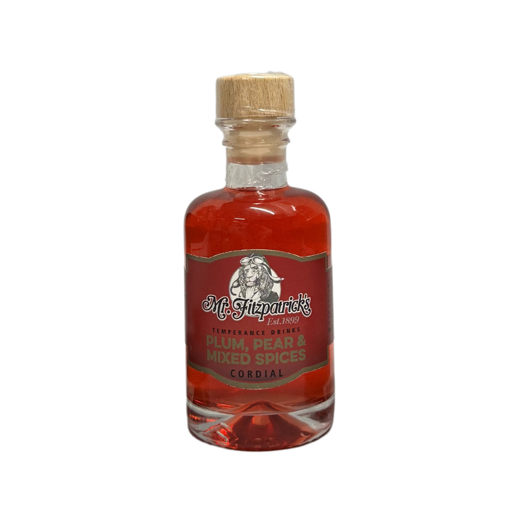 Mr Fitz Plum, Pear & Mixed Spices Cordial 100ml SINGLE