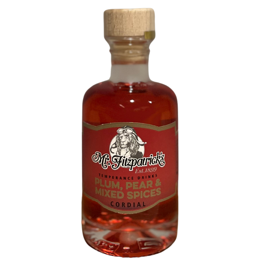 Mr Fitz Plum, Pear & Mixed Spices Cordial 100ml SINGLE