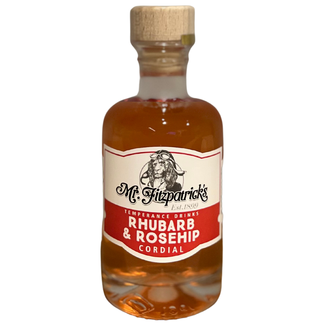 Mr Fitz Rhubarb & Rosehip Cordial 100ml SINGLE