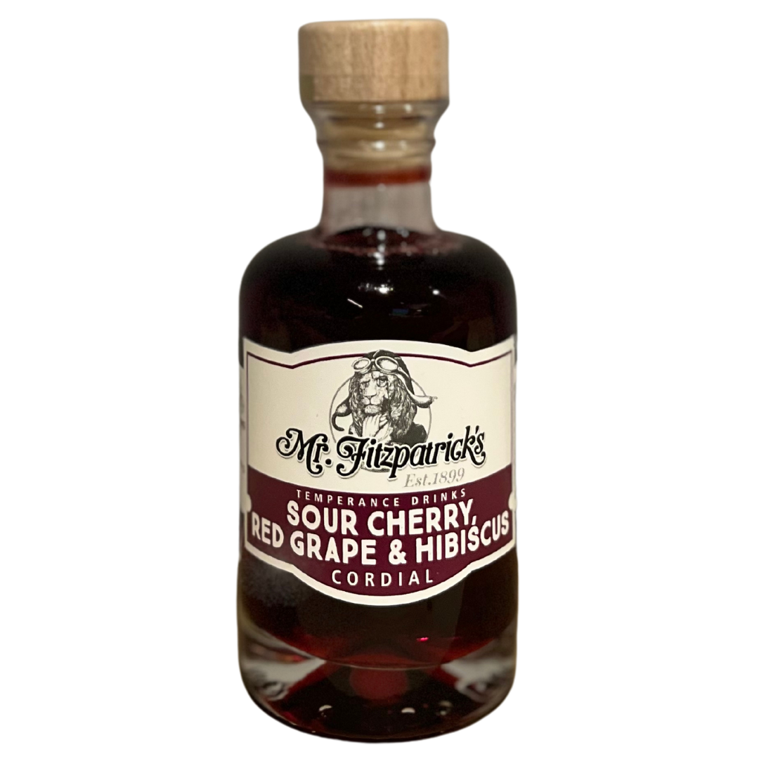 Mr Fitz Sour Cherry, Red Grape & Hibiscus Cordial 100ml SINGLE