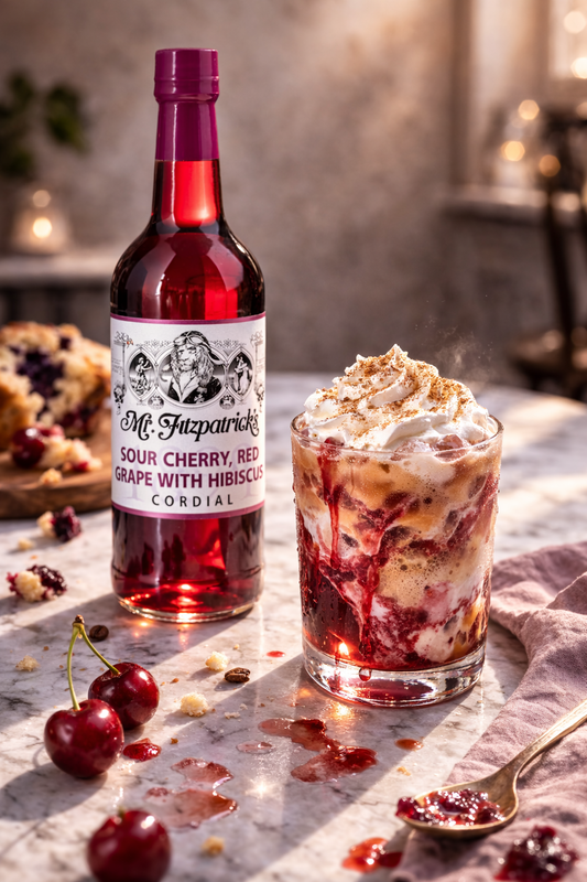 Mr Fitz Sour Cherry, Red Grape & Hibiscus Cordial