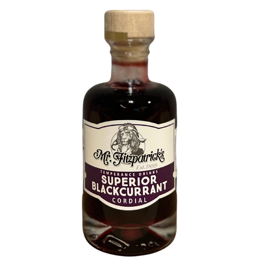 Mr Fitz Superior Blackcurrant Cordial 100ml SINGLE