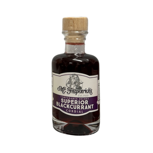 Mr Fitz Superior Blackcurrant Cordial 100ml SINGLE