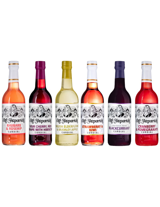 Fruits & Flowers - 6 Bottle Variety Pack - Cordial