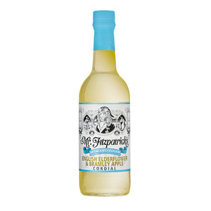 Mr Fitz English Elderflower & Bramley Apple No Added Sugar Cordial