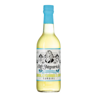 Mr Fitz Lemon, Cucumber & Mint - No Added Sugar Cordial
