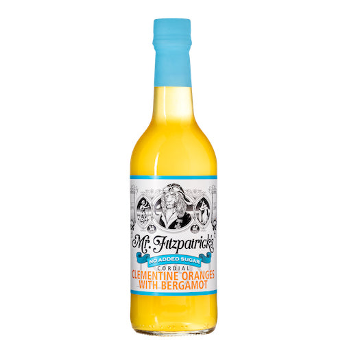 Mr Fitz Clementine, Orange & Bergamot No Added Sugar Cordial