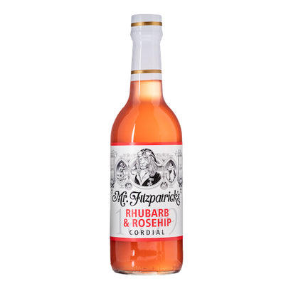 Mr Fitz Rhubarb & Rosehip Cordial