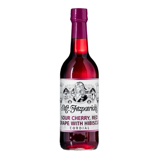 Mr Fitz Sour Cherry, Red Grape & Hibiscus Cordial