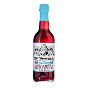 Mr Fitz Sour Cherry, Red Grape & Hibiscus No Added Sugar Cordial